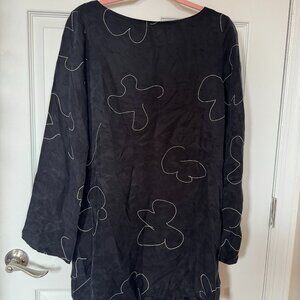 Madewell Flower Print Mini Shift Dress Size Medium